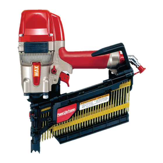 Max HS90A Operating And Maintenance Manual