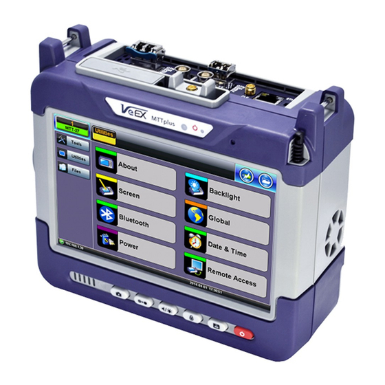 VeEX MTTplus User Manual