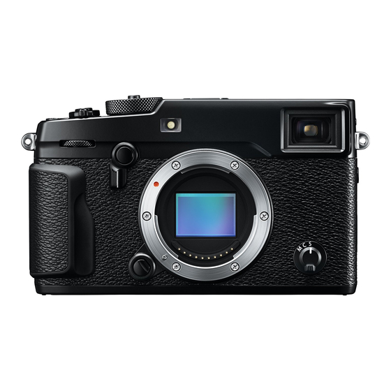 FujiFilm X-Pro 2 New Features Manual