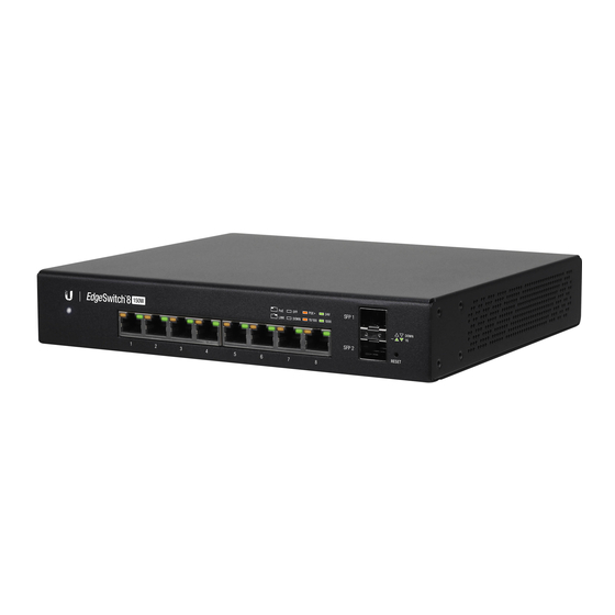 Ubiquiti EdgeSwitch 8 Manuals