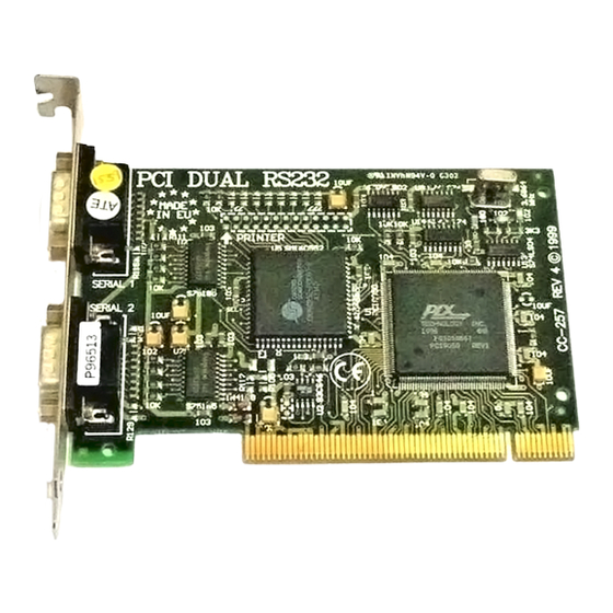 Brainboxes CC-257 Hardware Manual