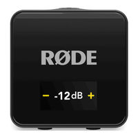 Rode Microphones Wireless GO User Manual