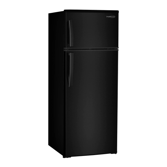 Premium PRF735HW Top Freezer Refrigerator Manuals