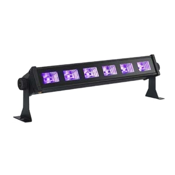 Ibiza LED-UVBAR Series User Manual