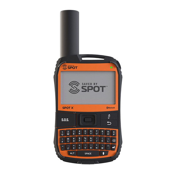 SPOT X Quick Start Manual