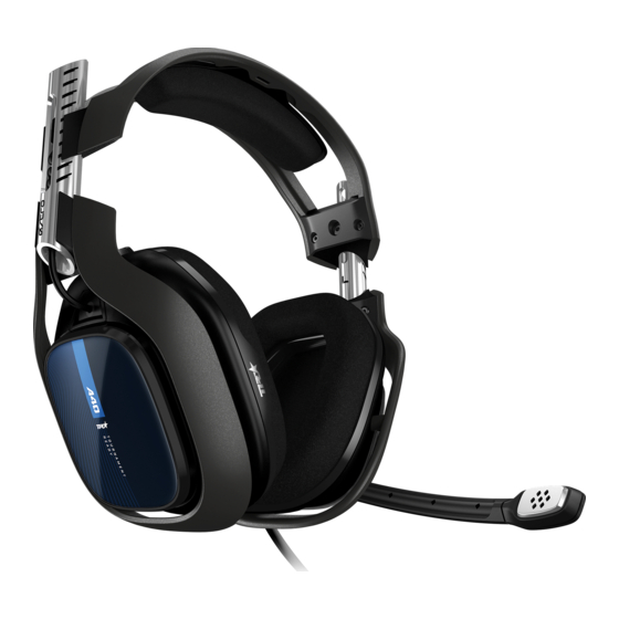 ASTRO A40 Instruction Manual