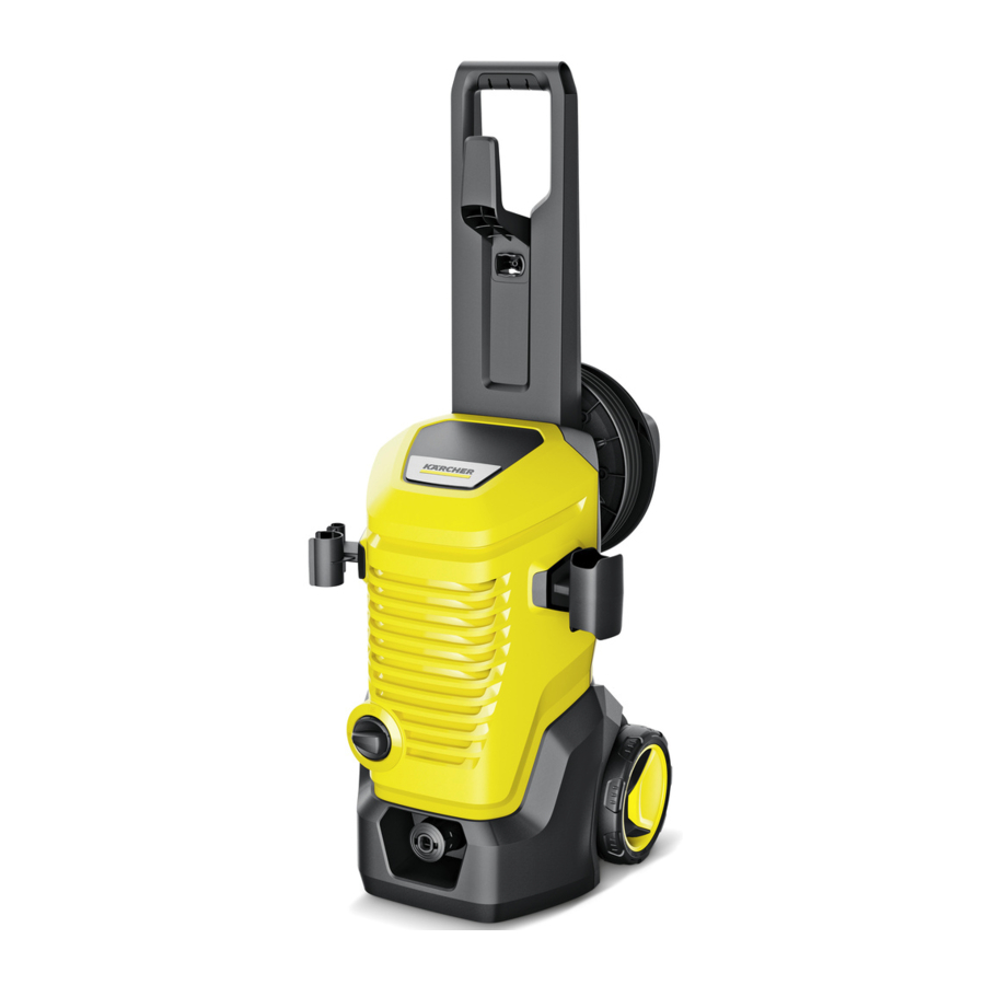Kärcher K5 WCM, K5 WCM Premium - Pressure Washer Manual