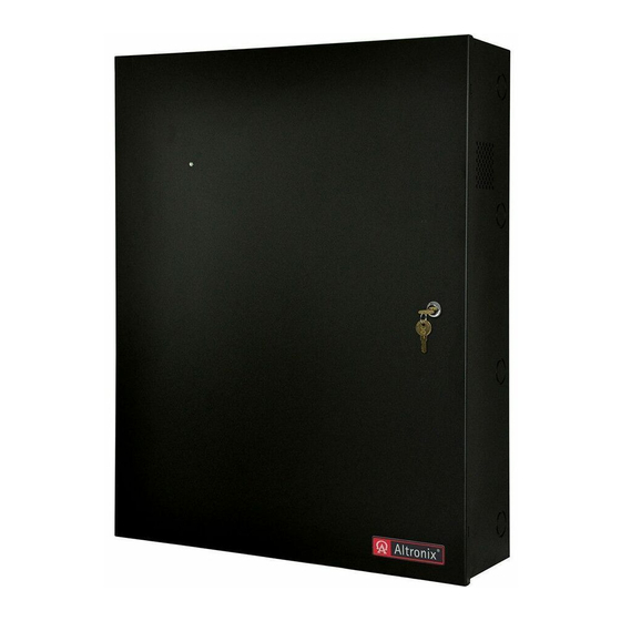 Altronix TROVE T2KHK312 Installation Manual