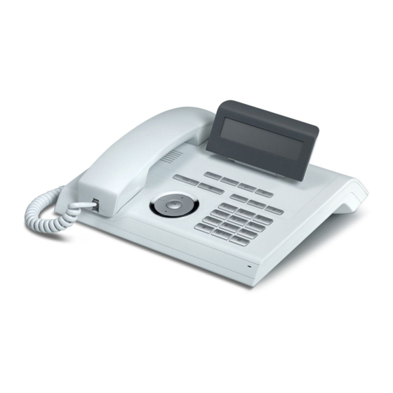 Siemens OpenScape Voice OpenStage 20/20 G SIP User Manual