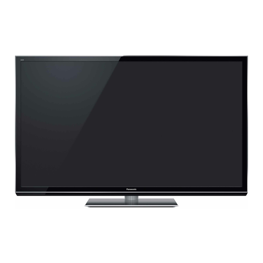 Panasonic Viera TX-P50GT50B Operating Instructions Manual