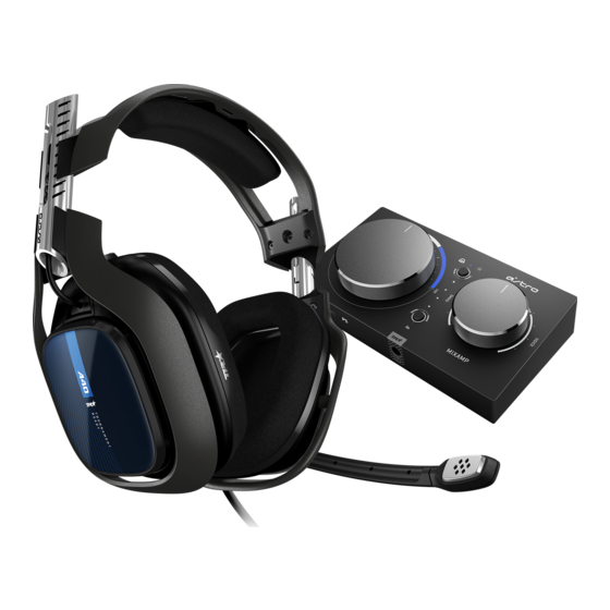 ASTRO A40 Instruction Manual