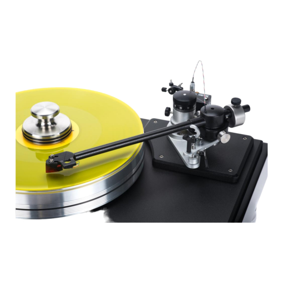 VPI Industries VPI JMW-3D Setup And Instruction Manual