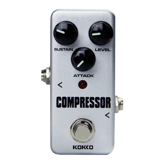 KOKKO MINI PEDAL Owner's Manual