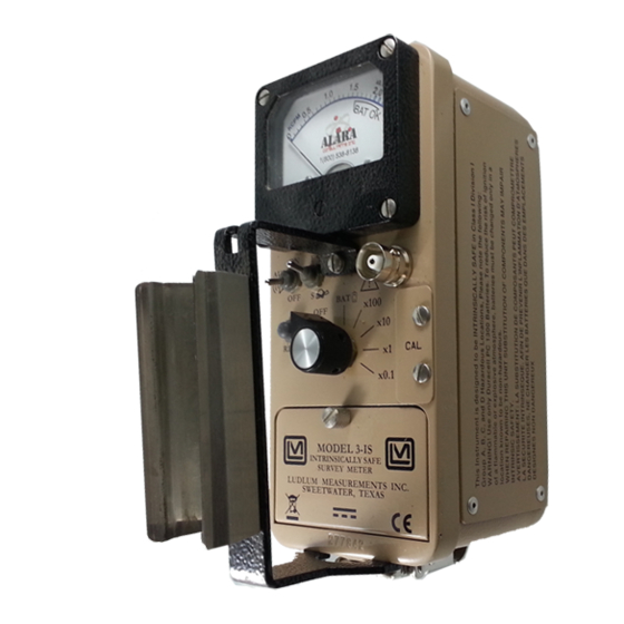 Ludlum Measurements 3-IS Manual