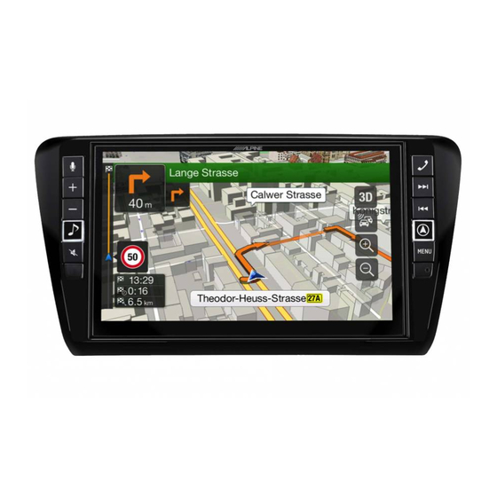 Alpine X901D-OC3 Installation Manual
