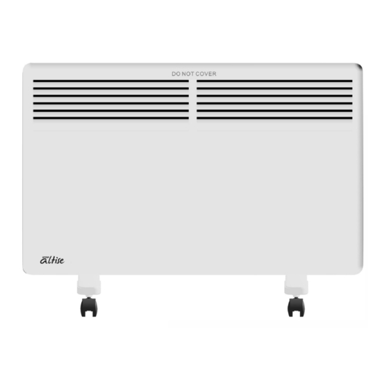 Omega Altise AHPE222W Operation, Maintenance And Safety Instructions