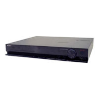 Sony HBD-DZ730 Service Manual