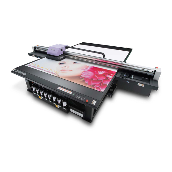 MIMAKI JFX200-2531 Requests For Care And Maintenance