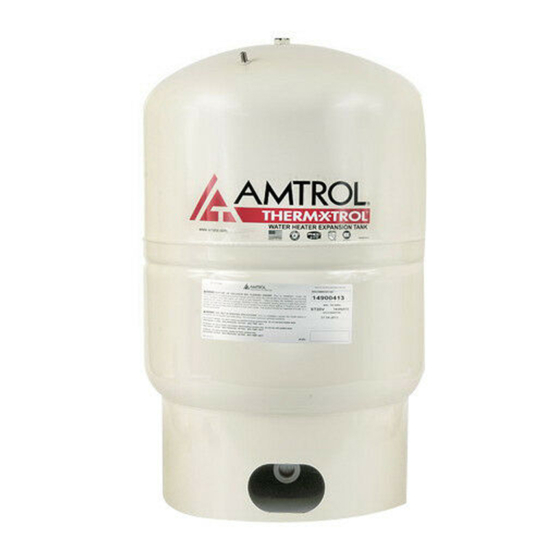 Amtrol Therm-X-Trol ST-42V-C Installation, Operation & Service Instructions