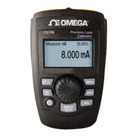 Omega CL110-CC User Manual