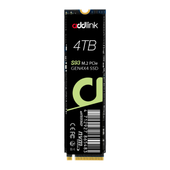 addlink S93 Installation Manual