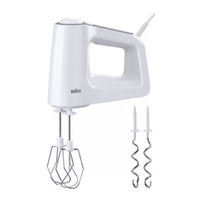 Braun MultiMix 3 HM 3100 WH Manual
