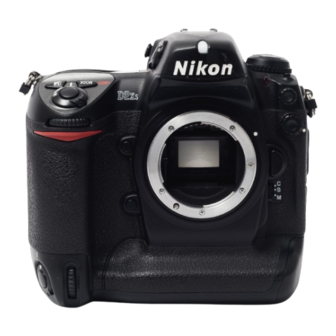 Nikon D2Xs - Digital Camera SLR User Manual