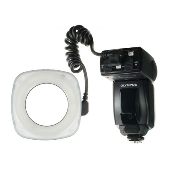 Olympus MACRO FLASH SYSTEM Instructions Manual