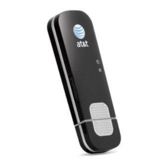 Sierra Wireless AT&T USBConnect Shockwave Quick Start Manual