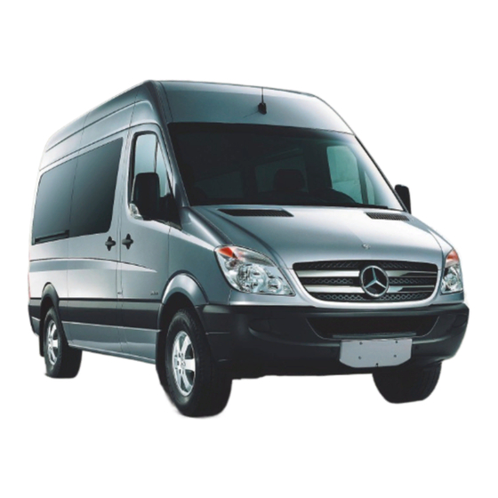 Mercedes-Benz Sprinter Quick Instructions