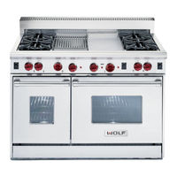 Wolf R484CG Use & Care Manual