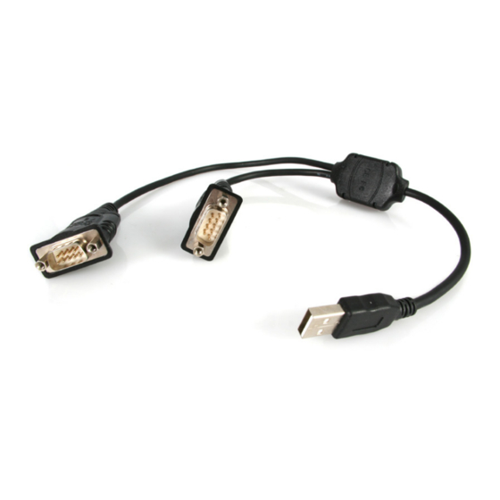 StarTech.com ICUSB232C2 User Manual