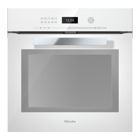 Miele H6461BP Operating And Installation Instructions