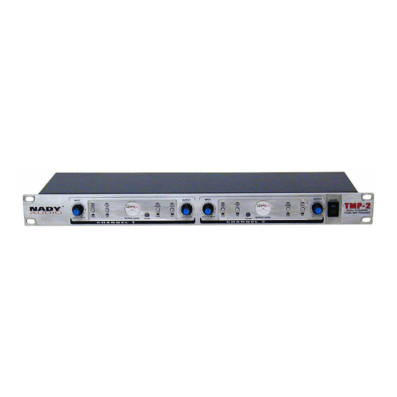 Nady Audio TMP-2 Owner's Manual