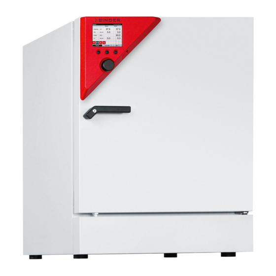 Binder CB 60-UL Operating Manual