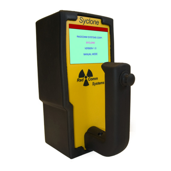 RadComm Syclone Portable User Manual