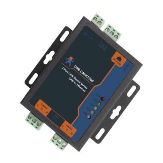 USR IOT USR-CANET200 User Manual