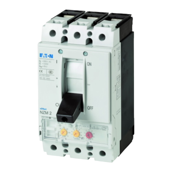 Moeller NZM2-160-XKC Installation Instructions