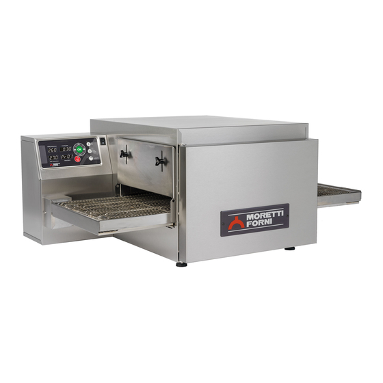 Moretti Forni T Series Instruction Manual