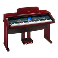 Panasonic SXPR603M - ENSEMBLE PIANO Operating Manual
