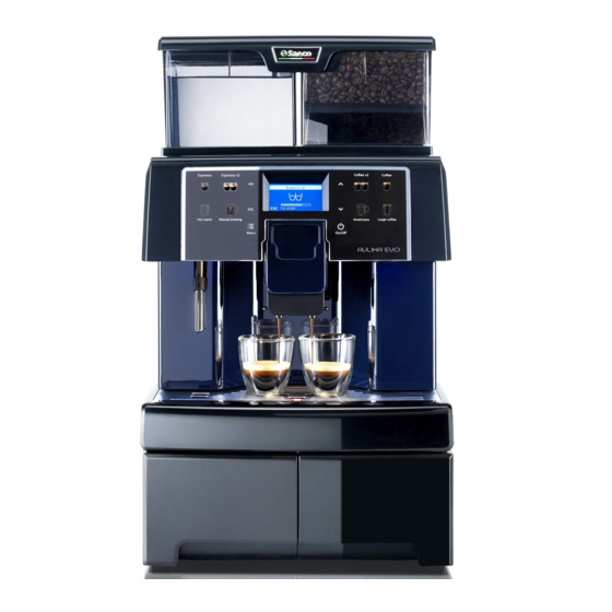 Saeco SUP040 E RB Operation And Maintenance