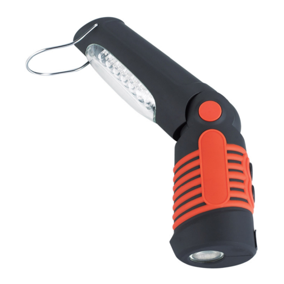 Wetelux 800260 LED Work Lamp Manuals