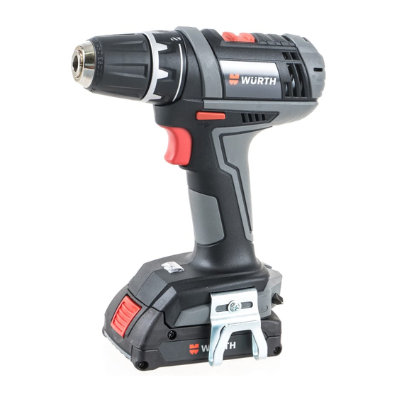 Würth BS 14,4-A EC Compact Manual