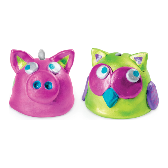 Spinmaster Pottery Cool Blingy Banks Tirelires Instructions