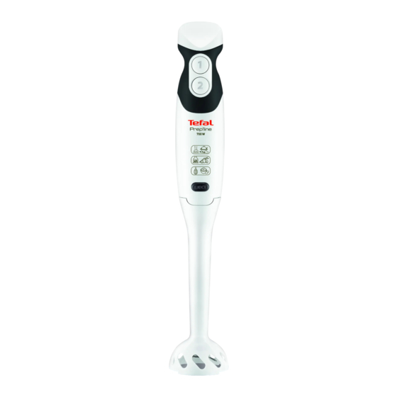TEFAL Prep'Line HB724010 Manual