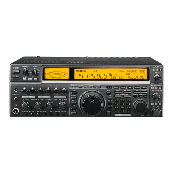 Icom IC-775DSP Maintenance Manual