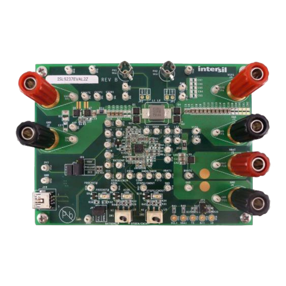 Renesas ISL9237EVAL2Z User Manual