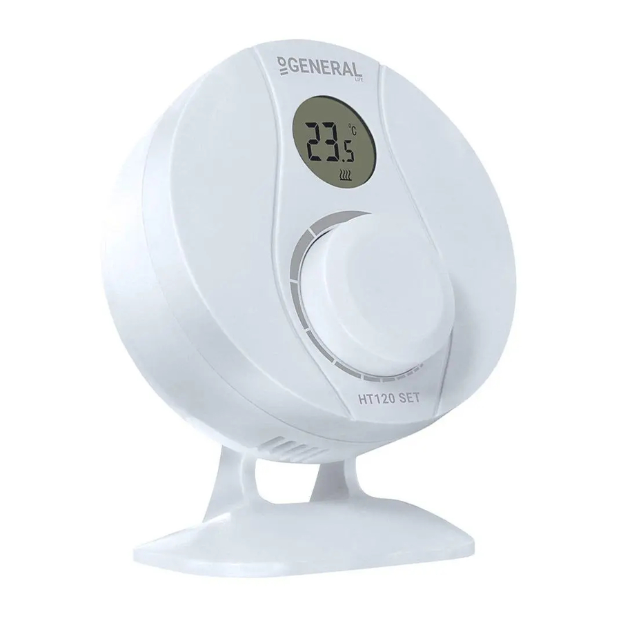 General HT120 SET - Digital Room Thermostat Manual