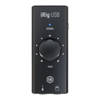 Ik Multimedia iRig USB User Manual