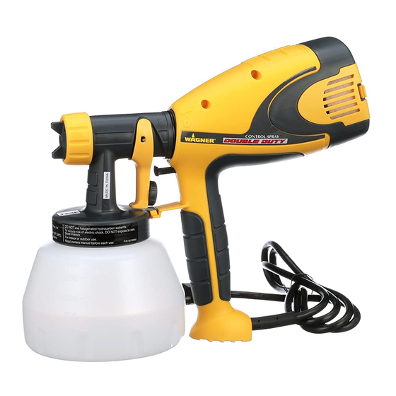 WAGNER Control spray Manual Del Propietario